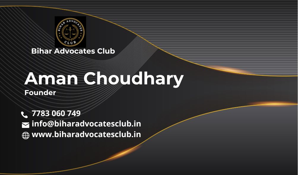 Founder of bihar advocates club