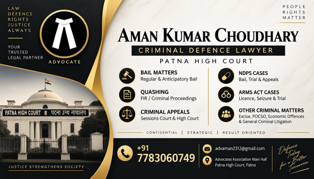 criminal lawyer patna high court